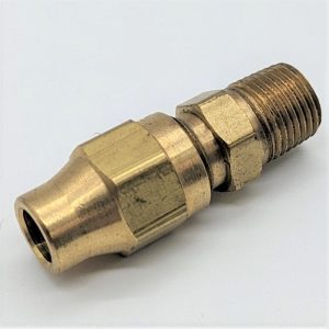 LONG NUT CONNECTOR 1/4 X 1/8 M