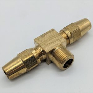 LONG NUT TEE BRANCH 3/8 X 3/8 M