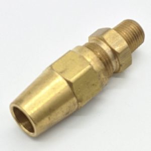 LONG NUT CONNECTOR 3/8 X 1/8 M