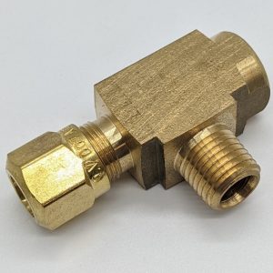 LONG NUT TEE ADAPTER 3/8 X 1/4 F