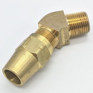 LONG NUT 45DEG ELBOW 1/2 X 3/8 M