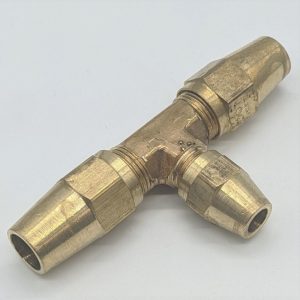 LONG NUT UNION TEE 3/8 X 3/8 X 1/4