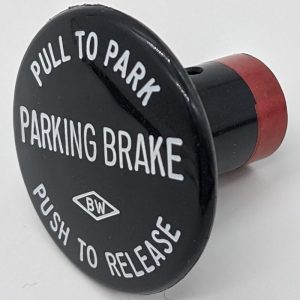 BUTTON ROUND BLACK - PARKING BRAKE