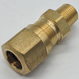 SHORT NUT CONNECTOR 3/8 X 1/8 M