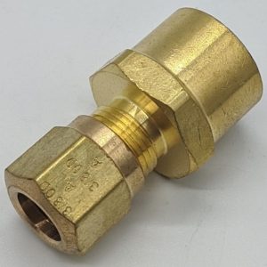 SHORT NUT CONNECTOR 3/8 X 3/8 F