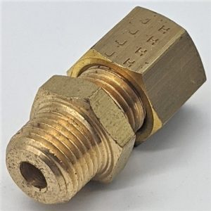 SHORT NUT CONNECTOR 6MM X 1/8 M