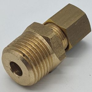 SHORT NUT CONNECTOR 8MM X 3/8 M