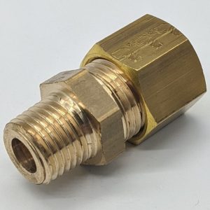 SHORT NUT CONNECTOR 10MM X 1/4 M