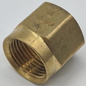 TUBE SHORT NUT 3/8