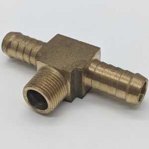 HOSE BARB TEE 1/2 X 3/8 BSP M