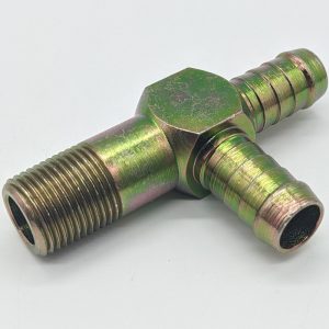 HOSE BARB TEE 1/2 X 3/8 M