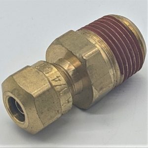 SHORT NUT CONNECTOR 1/4 X 3/8 M