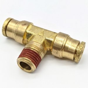 PTC TEE BRANCH NON-SWIVEL 3/8 X 1/4 M