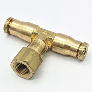PTC TEE BRANCH 1/4 X 1/8 F