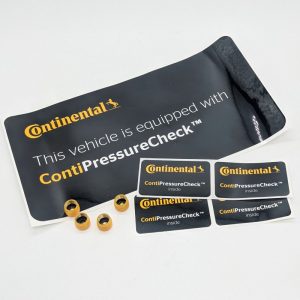 TPMS MOUNTING - STICKER AND CAPS